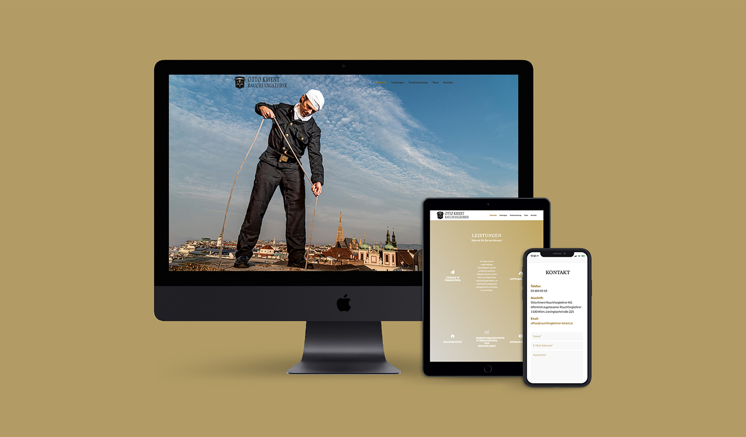 The Forge Webdesign für Otto Kment